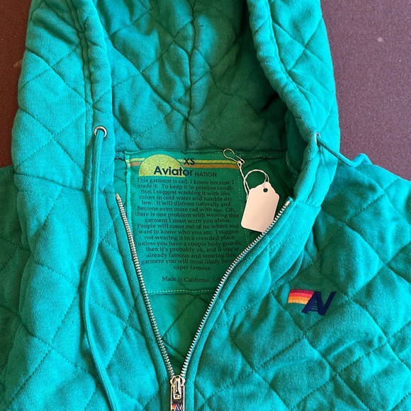 Aviation nation quilted tracksuit NWT - Picture 4 of 5